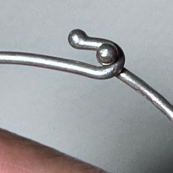 James Avery 925 Silver Hook and Eye Bracelet Charm Bangle 4311 - Picture 10 of 12